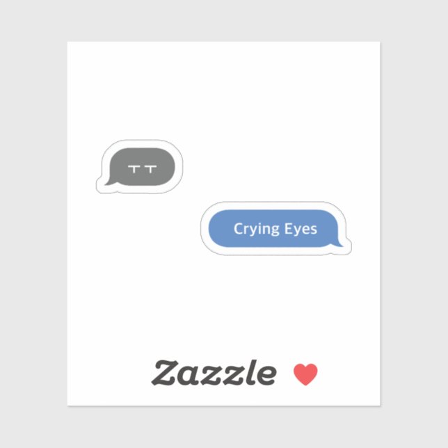 Korean Slang Chat Bubble ㅜㅜ (Sheet)