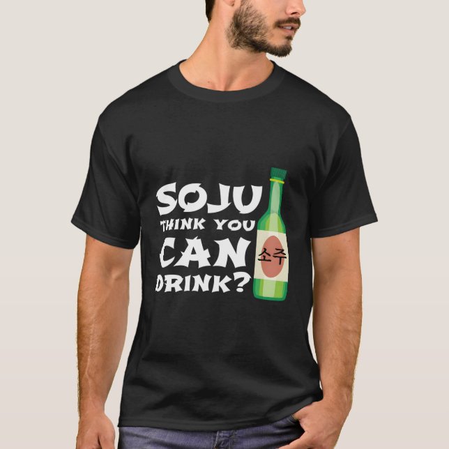 Korean Soju Gift Korea'S National Drink T-Shirt (Front)