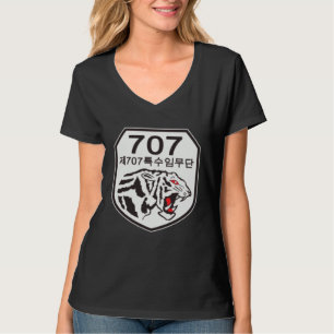 Korean Special Force 707th Military Korea Warfare T-Shirt