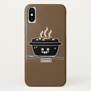 Korean Spicy soft Tofu Stew soup Sundubu jjigae iPhone X Case