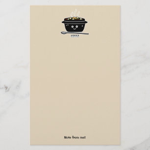Korean Spicy soft Tofu Stew soup Sundubu jjigae ho Stationery