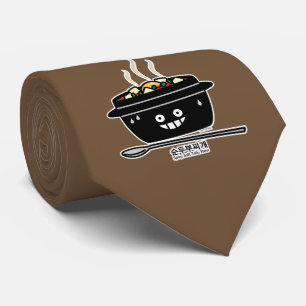 Korean Spicy soft Tofu Stew soup Sundubu jjigae Tie