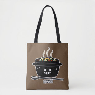 Korean Spicy soft Tofu Stew soup Sundubu jjigae Tote Bag