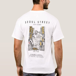 Korean Street Food Graphic T-Shirt