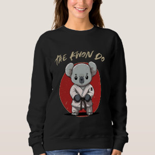 Korean Taekwondo Koala - Funny TKD Korean Martial  Sweatshirt