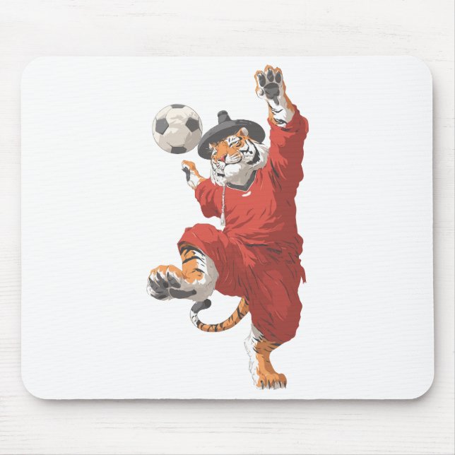 Korean Tiger Striker in Gat Mouse Mat (Front)