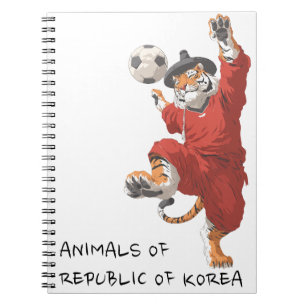 Korean Tiger Striker in Gat Notebook