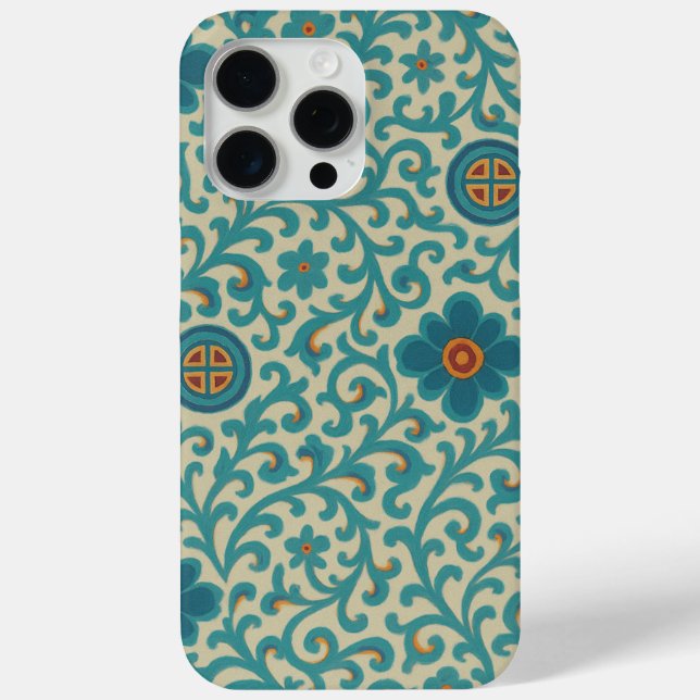Korean Traditional Dancheong Pattern Phone Case 1 (Back)