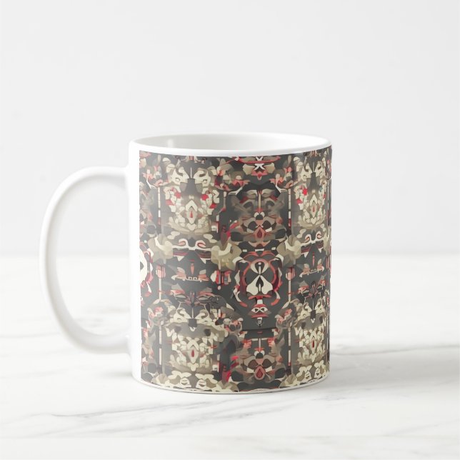 Korean traditional pattern mug (Left)