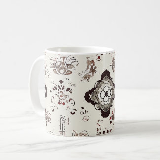 Korean traditional pattern mug