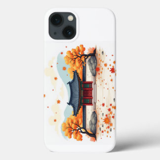 Korean traditional scenery iPhone 13 case