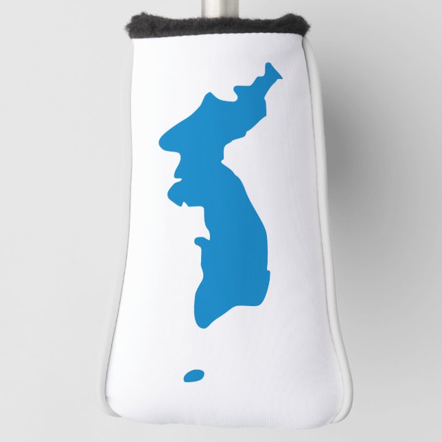 Korean Unification Flag Golf Head Cover (Rotate 90)