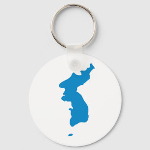 Korean Unification Flag Key Ring