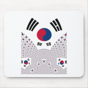 Korean Vibes: A Message of Peace Mouse Mat