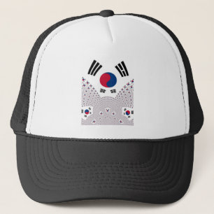Korean Vibes: A Message of Peace Trucker Hat