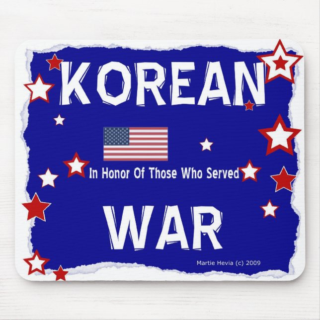 Korean War - In Honour - Mousepad (Front)