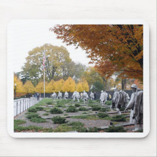 Korean War Memorial veterans Mouse Mat