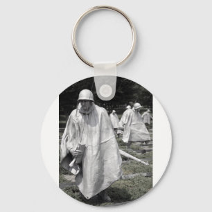 Korean War Memorial veterans Status Key Ring