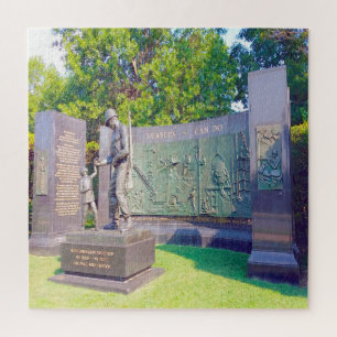 Korean War Memorial Washington Jigsaw Puzzle