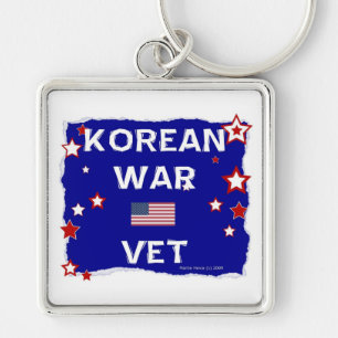 Korean War Vet Key Ring