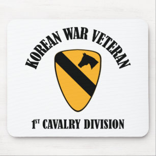 Korean War Veteran - 1st Cav Mouse Mat