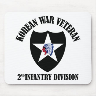 Korean War Veteran - 2nd ID Mouse Mat