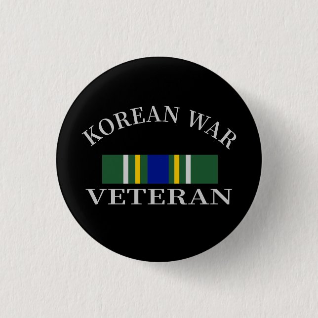 Korean War Veteran Button (Front)