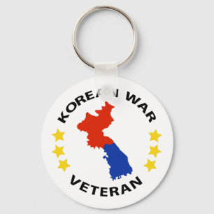Korean War Veteran Key Ring