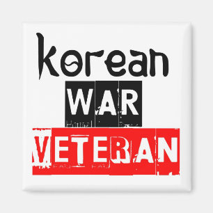 korean war veteran magnet