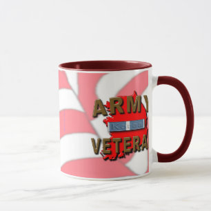 Korean War Veteran Service Ribbon, ARMY Mug