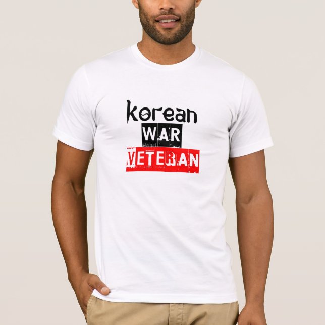 korean war veteran T-Shirt (Front)