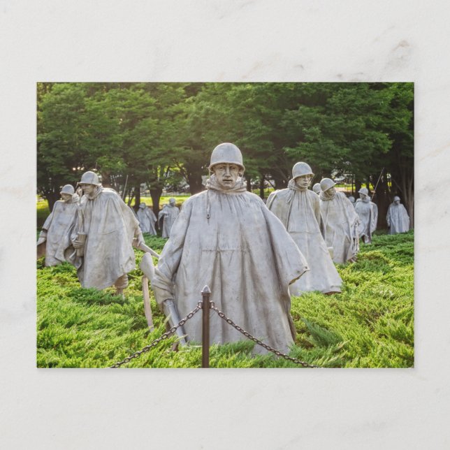 Korean War Veterans Memorial Postcard (Front)