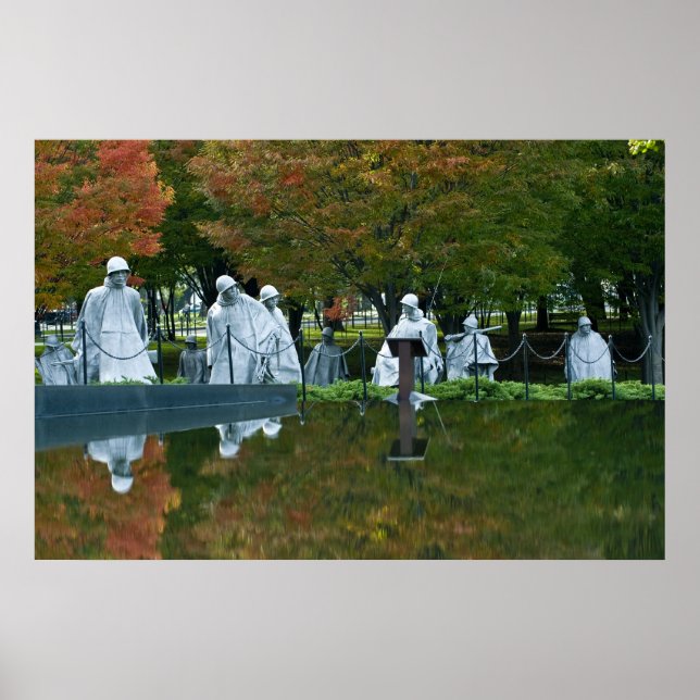 Korean War Veterans Memorial Poster (Front)