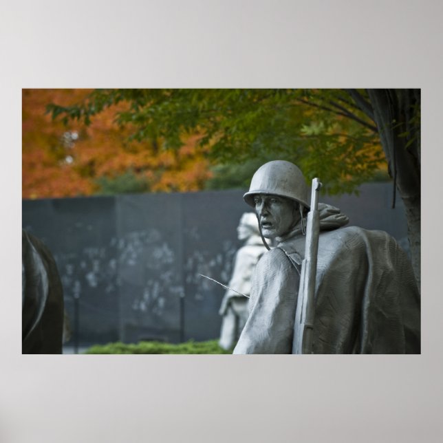 Korean War Veterans Memorial Poster (Front)