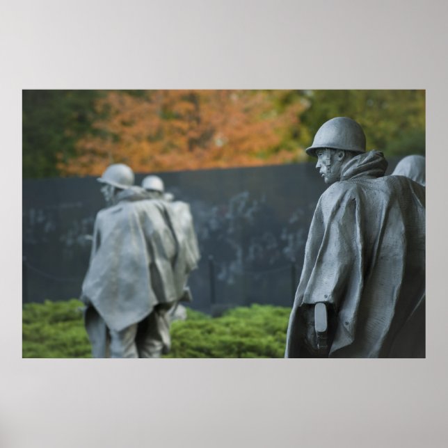 Korean War Veterans Memorial Poster (Front)