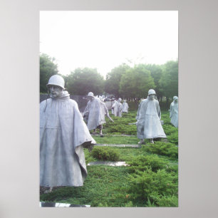 Korean War Veterans Memorial Series One Poster