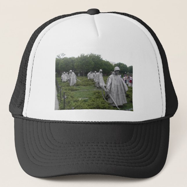 Korean War Veteran's Memorial Trucker Hat (Front)