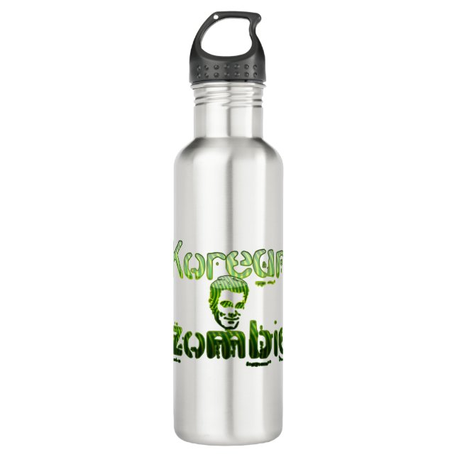 korean, zombie 710 ml water bottle (Front)