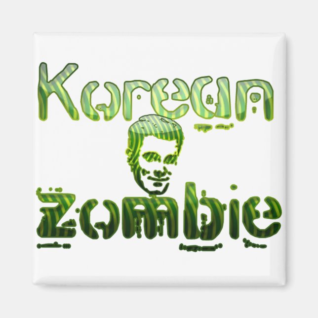 korean, zombie magnet (Front)