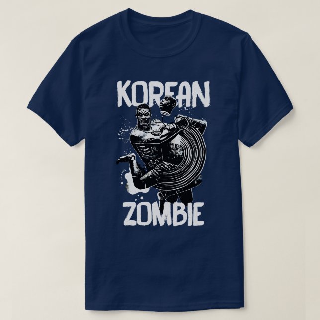 Korean Zombie Sketch T-Shirt (Design Front)