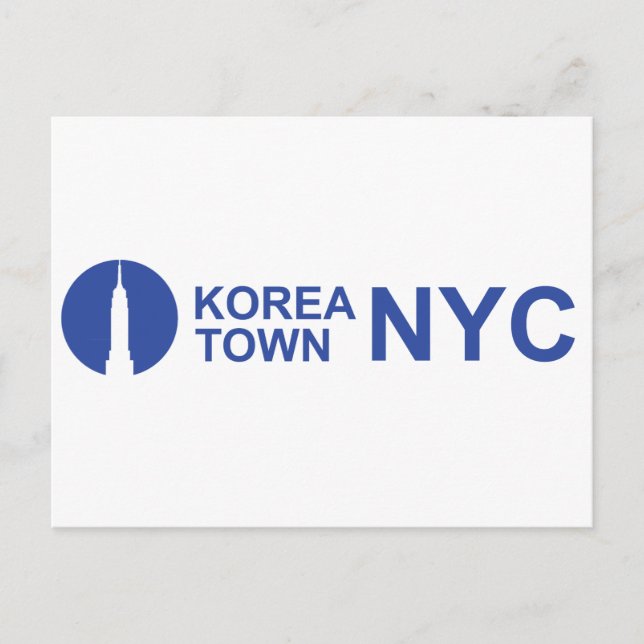 KOREATOWN NYC POSTCARD (Front)