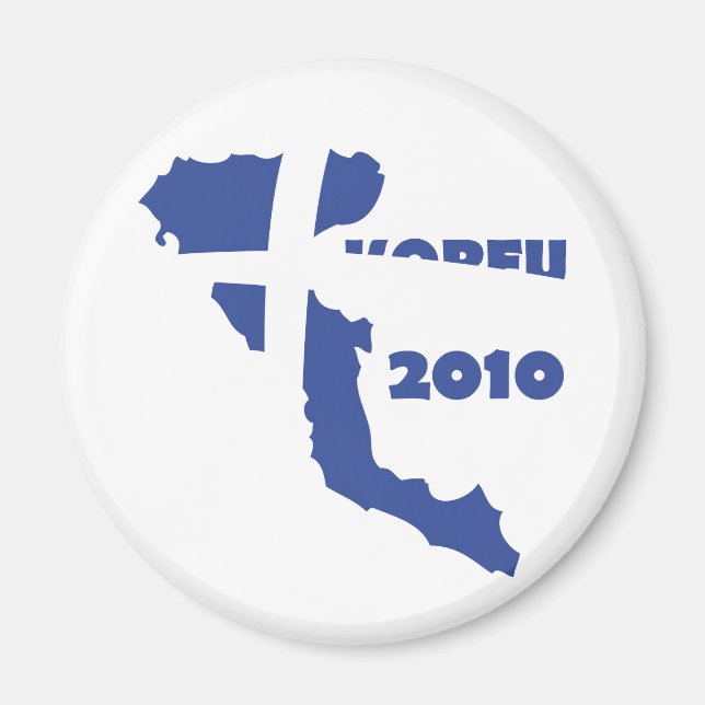 korfu 2010 magnet (Front)