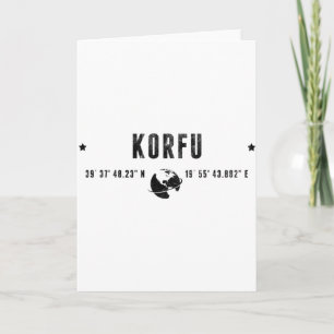 KORFU CARD