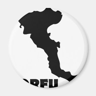 korfu corfu greek island magnet