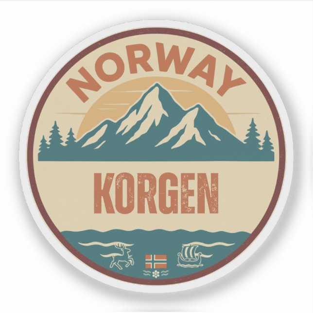 Korgen, Norge Norway (Front)