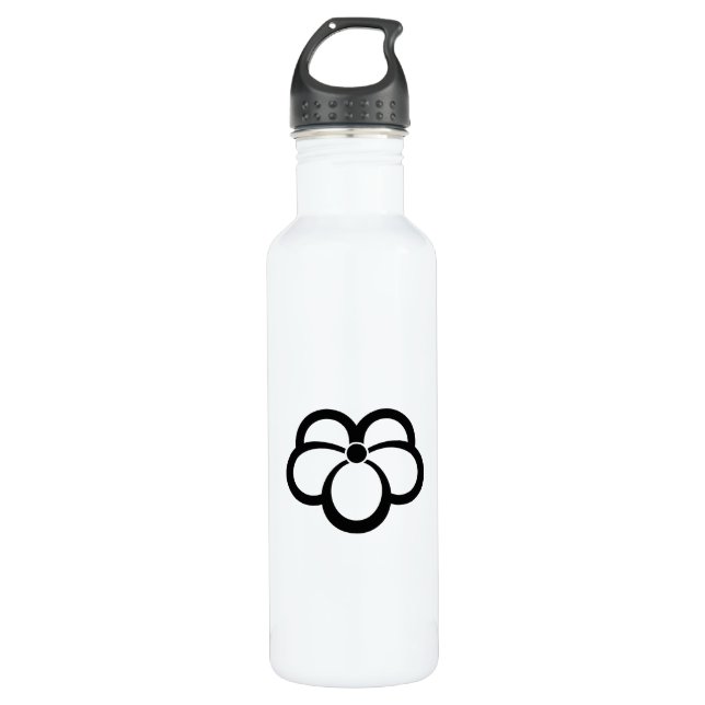 Korin-style shadowed ivy 710 ml water bottle (Front)
