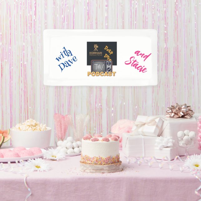 Korman Productions Deep Dive TV Podcast  Banner (Party)