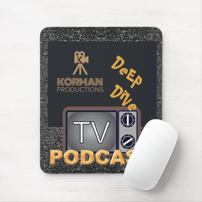 Korman Productions Deep Dive TV Podcast  Mouse Mat (With Mouse)