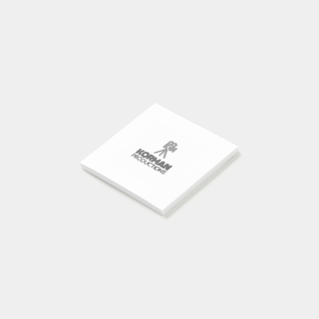 Korman Productions YouTube Channel Logo  Post-it Notes (Angled)