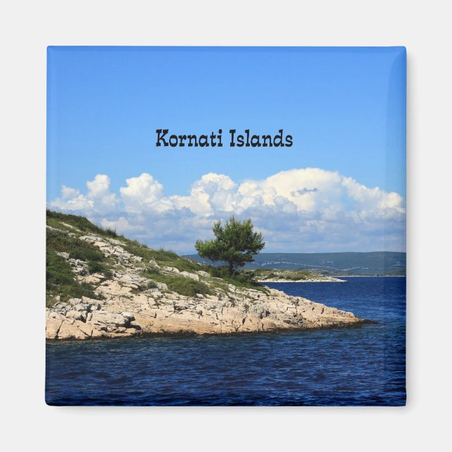 Kornati Islands, Croatia Magnet (Front)